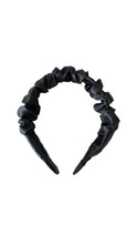 Lade das Bild in den Galerie-Viewer, Scrunchie Headband &quot;Noire&quot;
